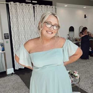 Sage Green Bridesmaid Dress